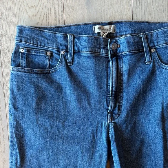 Madewell Mid Rise Perfect Vintage Blue Jeans - Picture 2 of 4